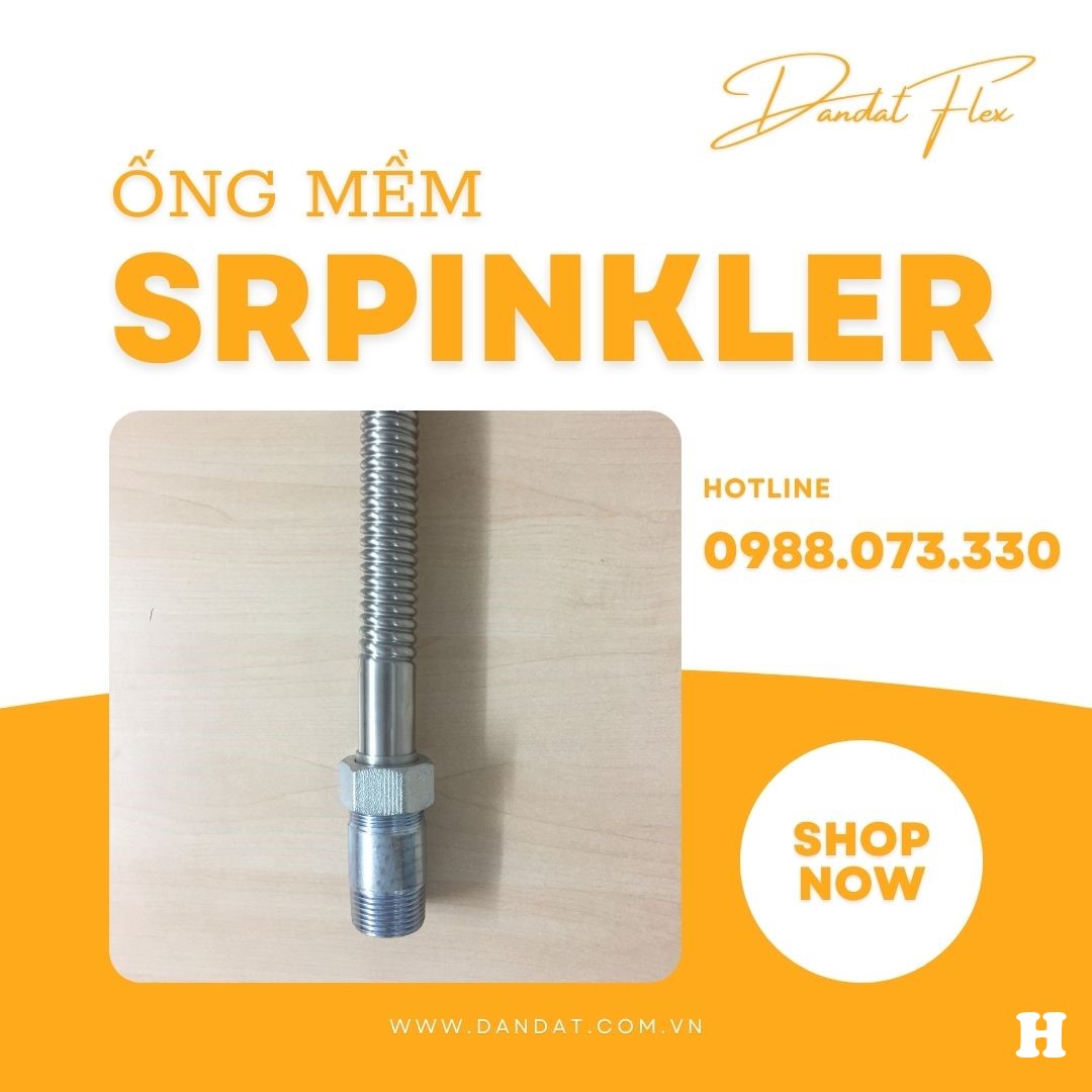 Khớp Nối Mềm Sprinkler/Ống Mềm Nối Đầu Phun Cứu Hỏa/Đầu Nối Sprinkler