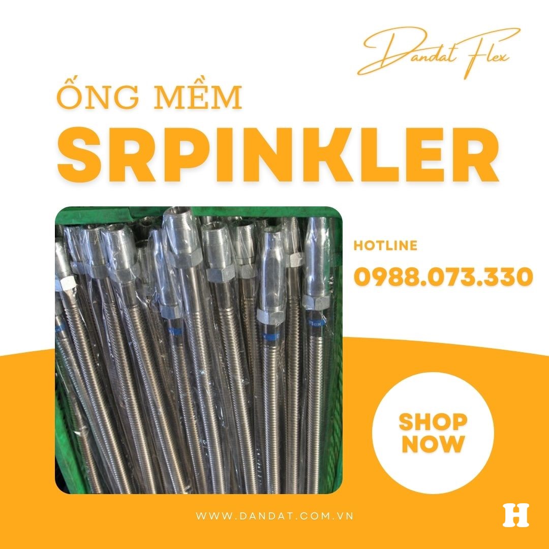 Khớp Nối Mềm Sprinkler/Ống Mềm Nối Đầu Phun Cứu Hỏa/Đầu Nối Sprinkler