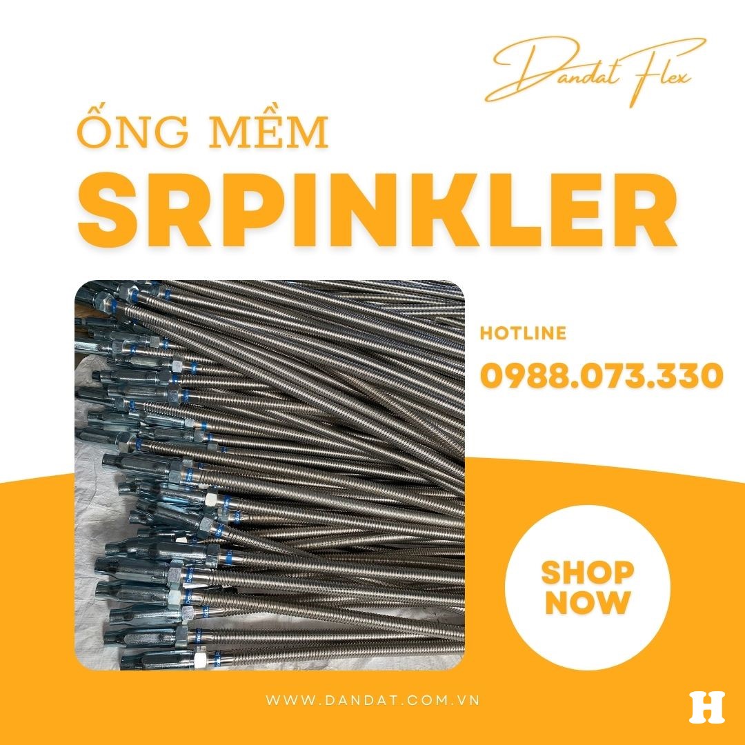 Khớp Nối Mềm Sprinkler/Ống Mềm Nối Đầu Phun Cứu Hỏa/Đầu Nối Sprinkler