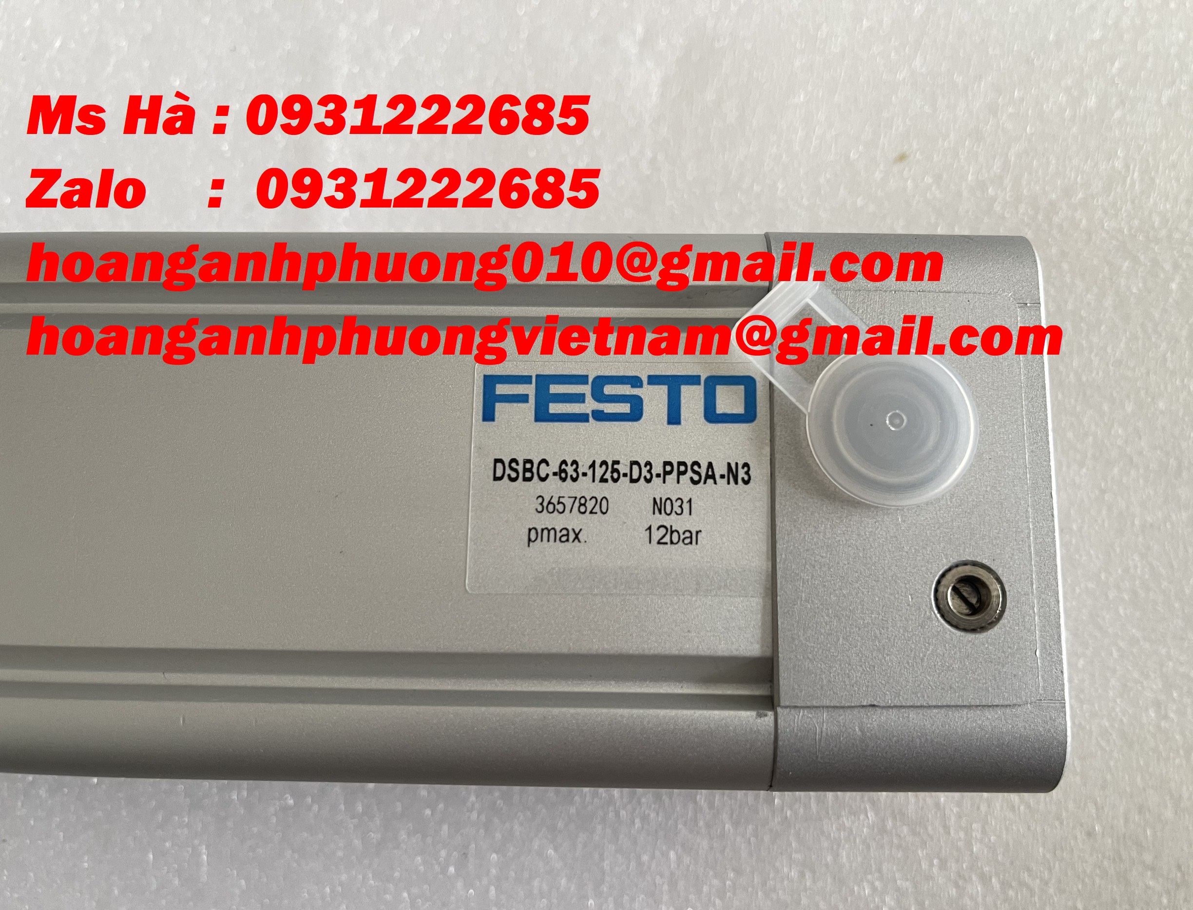 DSBC-63-125-D3-PPSA-N3 hàng nhập - dòng Festo - bh 12 tháng