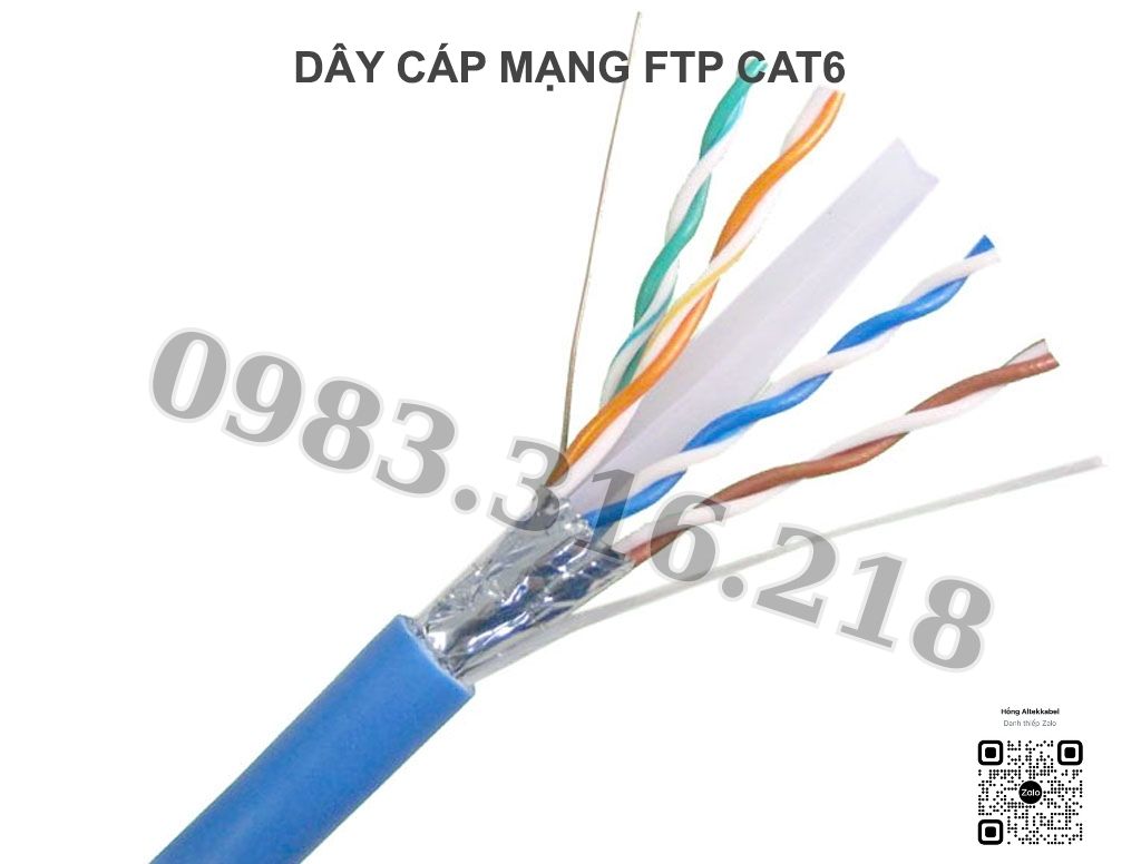 Cáp mạng UTP Cat5e, Cat6 Altekkabel chíng hãng