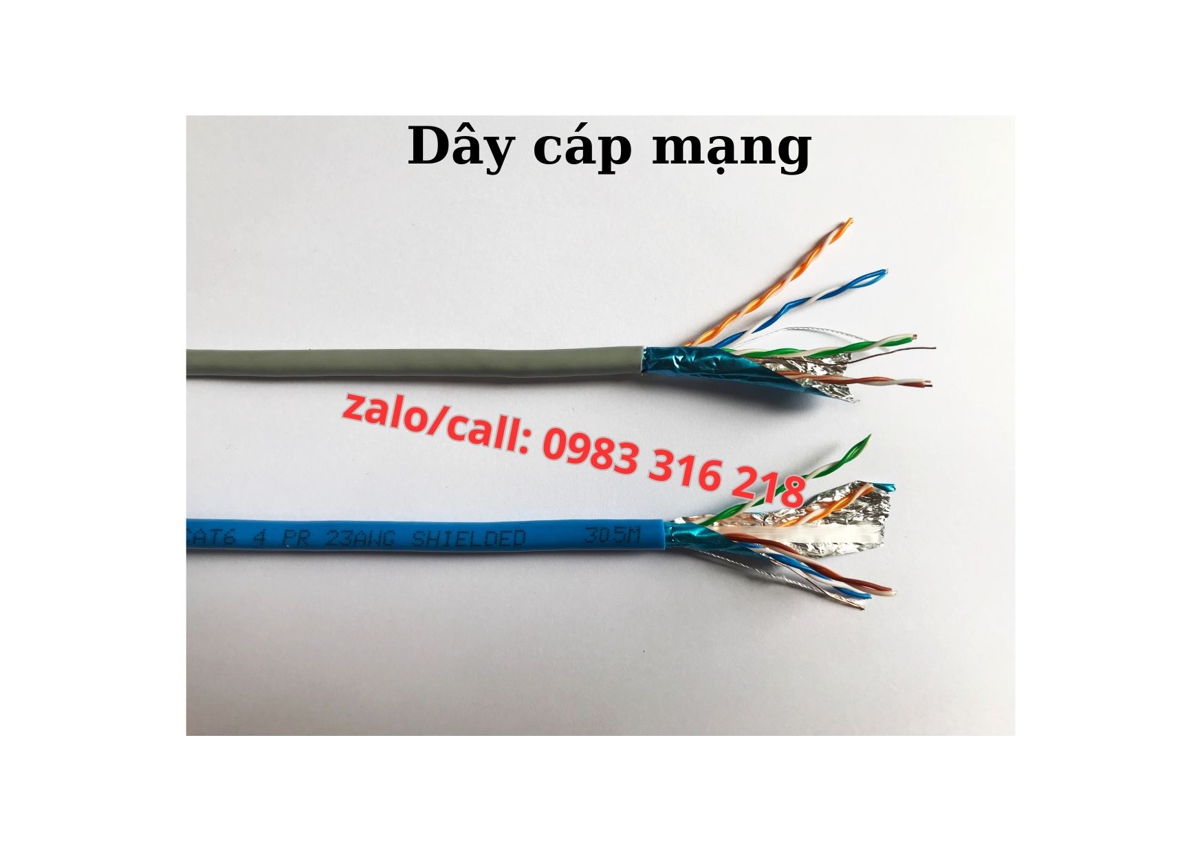 Cáp mạng UTP Cat5e, Cat6 Altekkabel chíng hãng