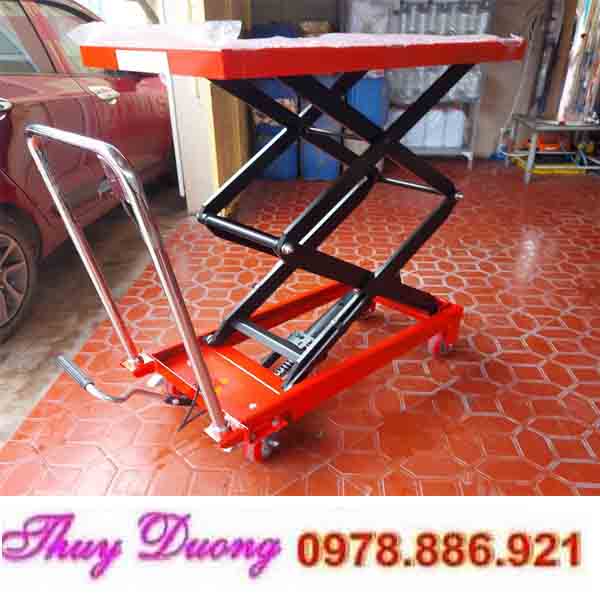 Xe nâng mặt bàn 350kg hiệu NIuli giá rẻ