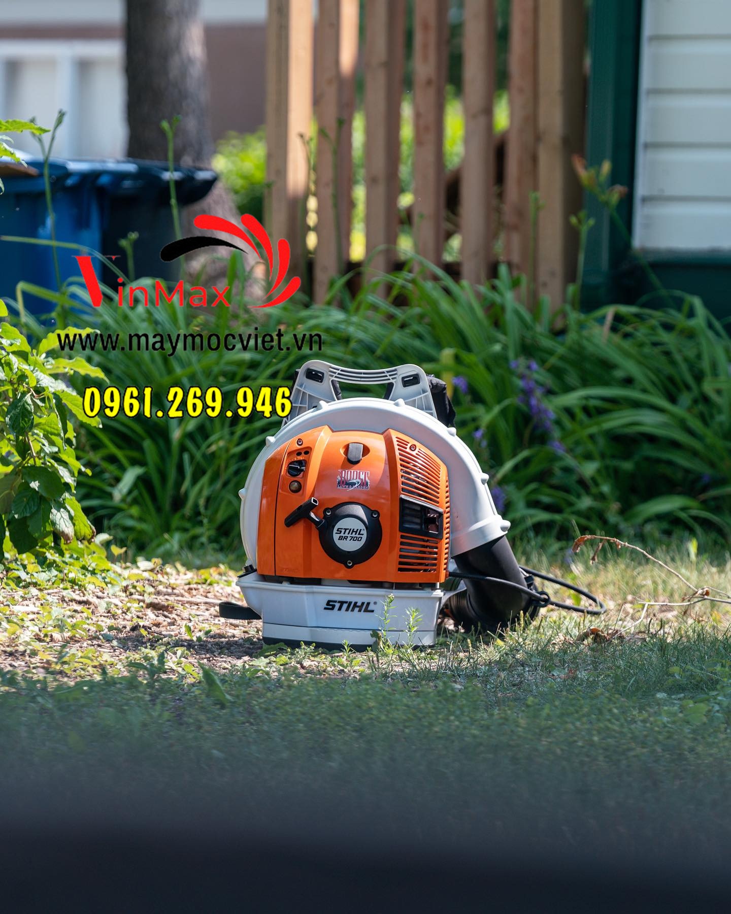 Máy thổi lá đeo vai Stihl BR700 chính hãng