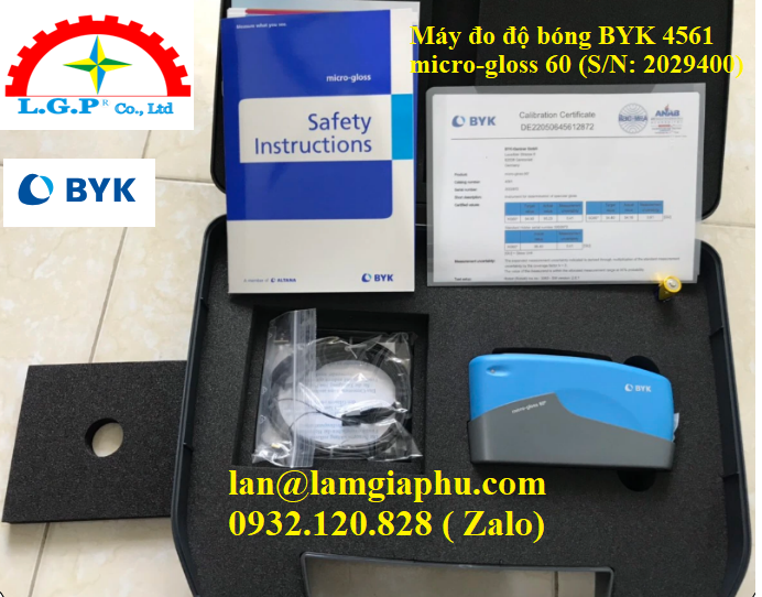 BYK 4561 - Máy đo độ bóng sơn (0932120828)
