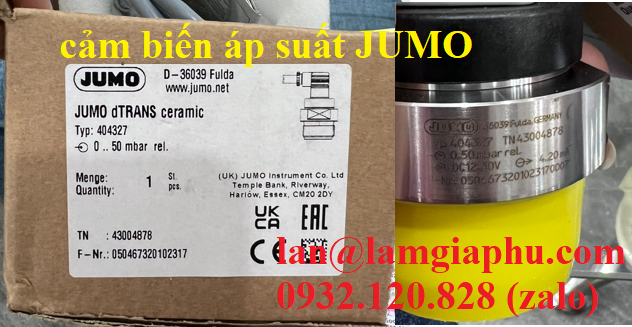 LGP nhà phân phối chính JUMO tại Việt Nam