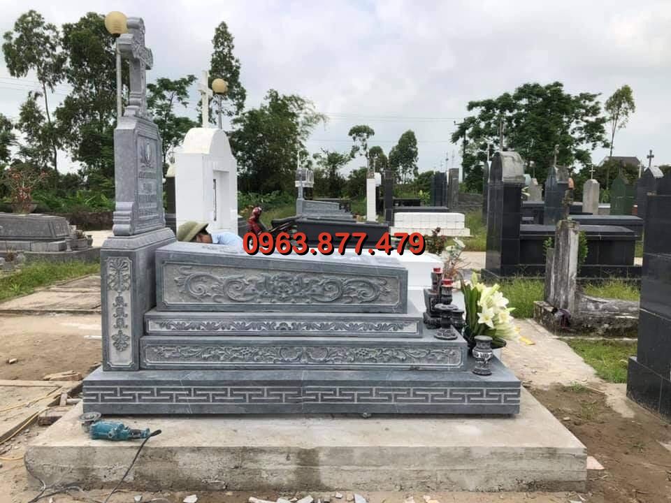 100 Mẫu mộ công giáo bằng đá tự nhiên bán tại Vũng Tàu