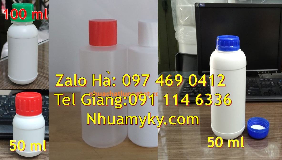 Bán chai nhựa nhỏ 30ml có nắp thoát khí đựng thuốc tây,chai nhựa 50ml