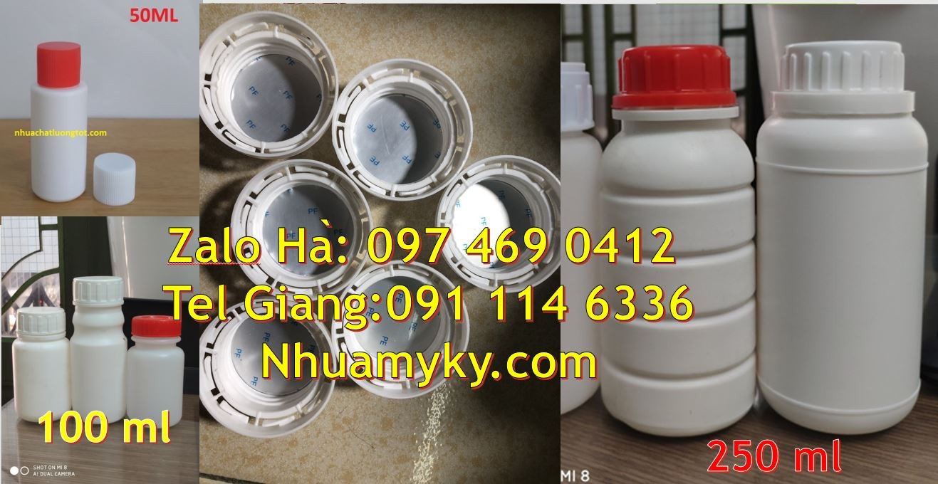 Bán chai nhựa nhỏ 30ml có nắp thoát khí đựng thuốc tây,chai nhựa 50ml