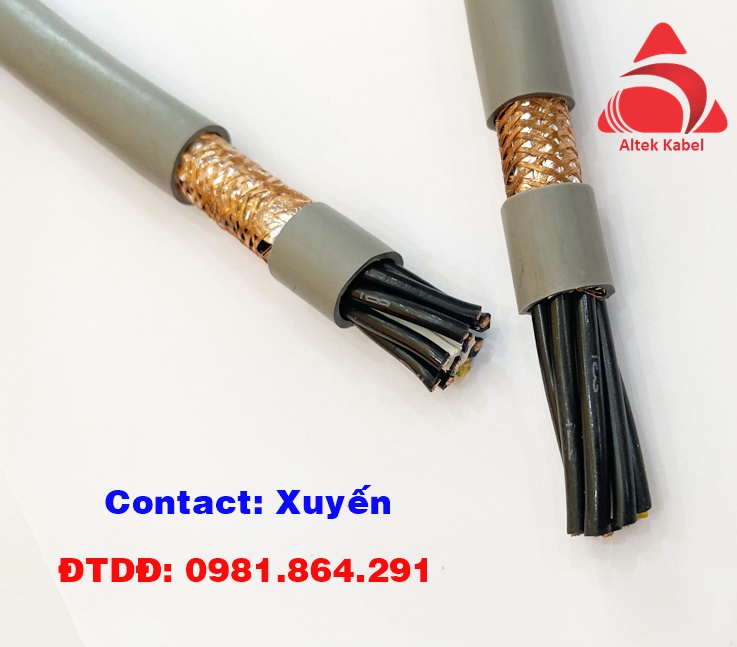 Dây cáp điều khiển 25C,25x0.5,25x0.75,25x1.0,25x1.5mm2 Altke Kabel