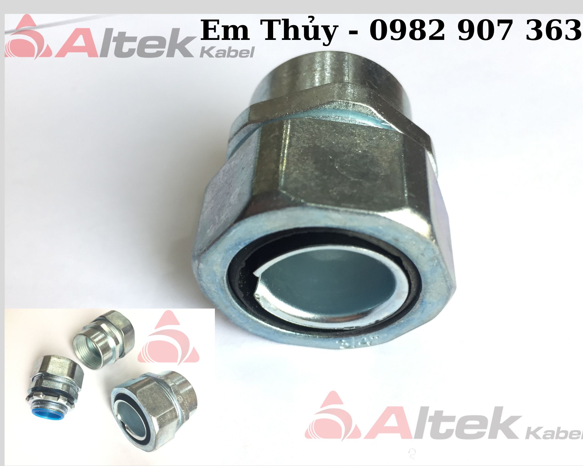 Phụ kiện đầu nối ống ruột gà, tủ điện, máng cáp
