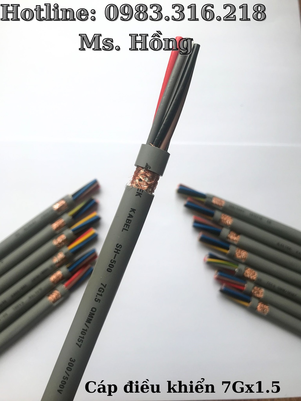 Cáp điều khiển 7Gx1.5 Altekkabel tiêu chuẩn Đức