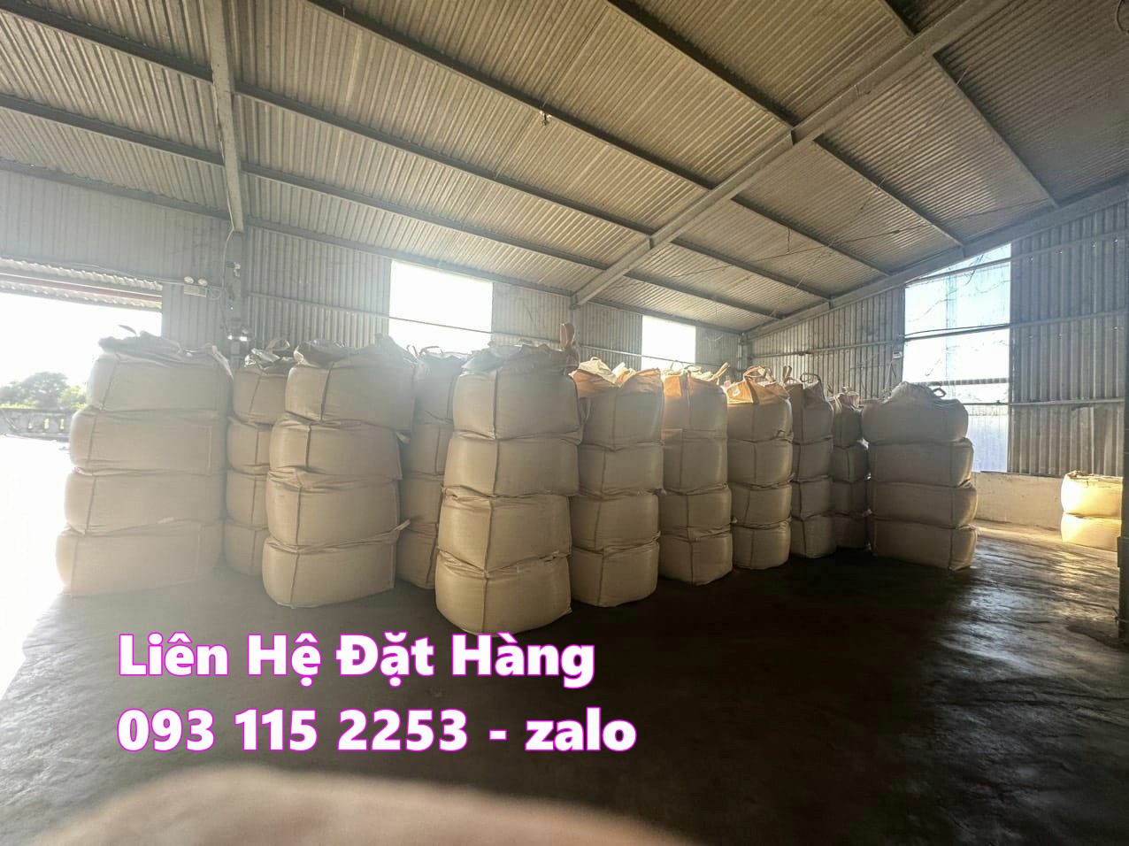 Bao tải cẩu bao jumbo dùng chứa và vận chuyển các vật liệu nặng