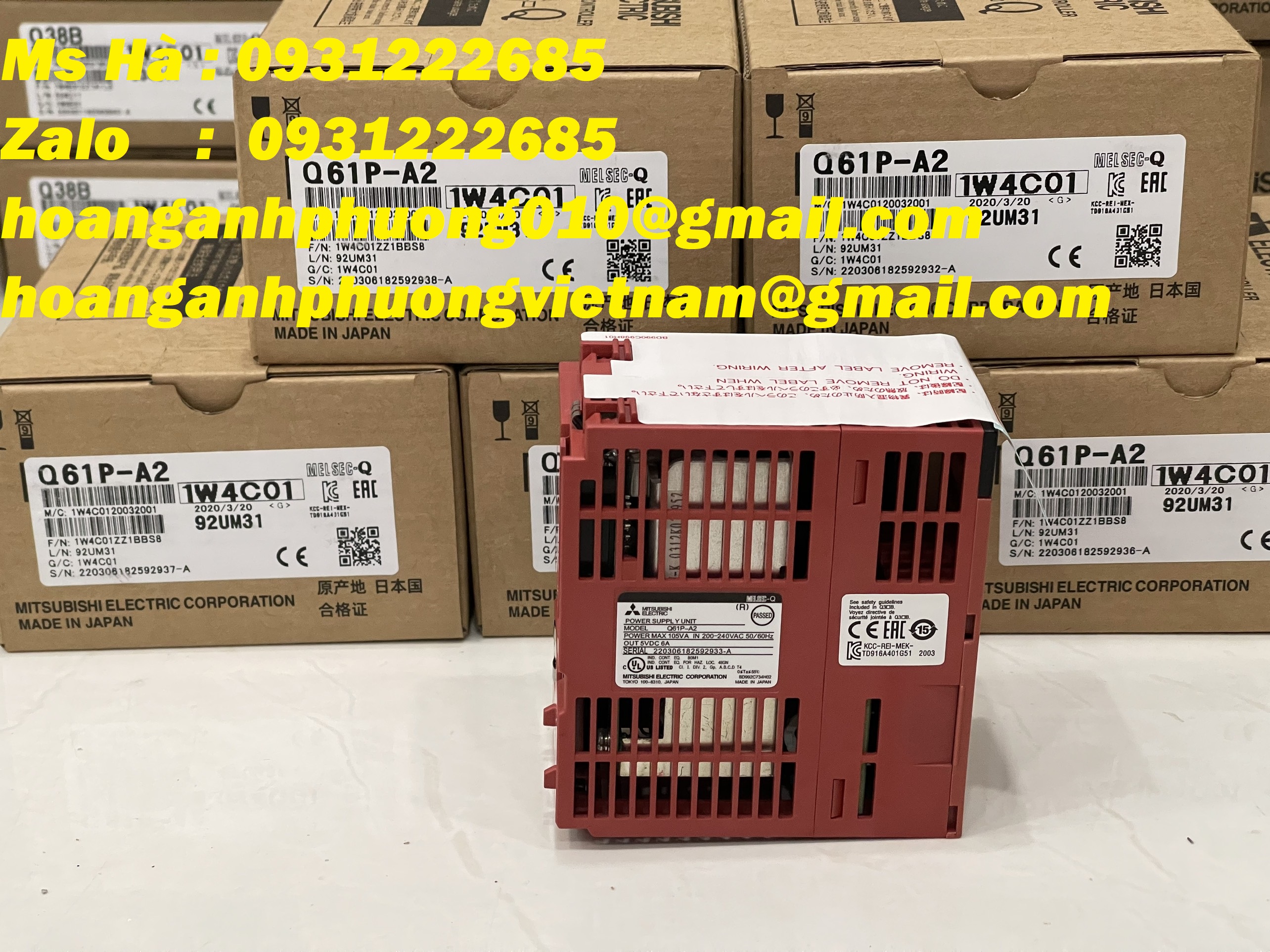 Giá ưu đãi hiện nay - Mô đun nguồn PLC mitsubishi Q61P-A2