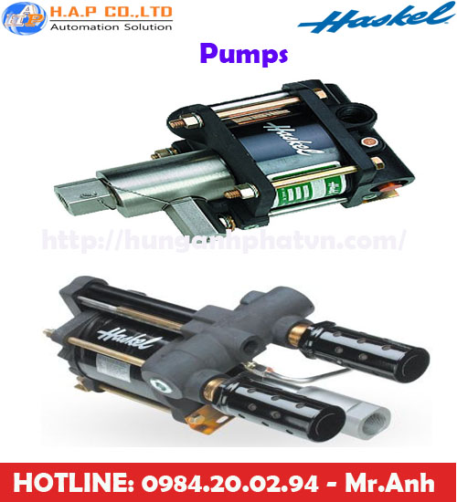 bơm khí nén Haskel tại việt nam, bơm haskel