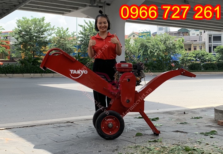 Máy băm cành cây đô thị, băm gỗ làm mùn cưa MT70