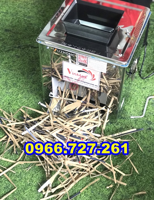 Máy thái thịt, hủy tài liệu, cắt bìa catton đa năng vinmax VMT250