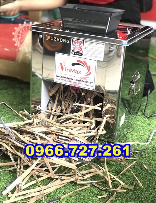 Máy thái thịt, hủy tài liệu, cắt bìa catton đa năng vinmax VMT250