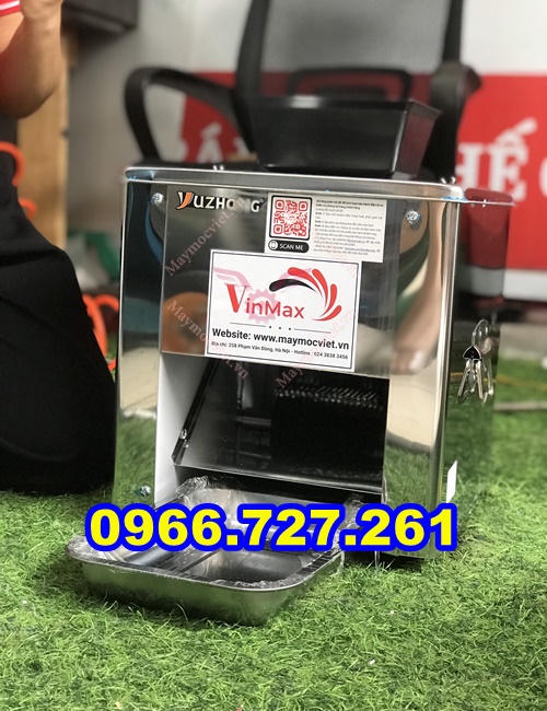 Máy thái thịt, hủy tài liệu, cắt bìa catton đa năng vinmax VMT250