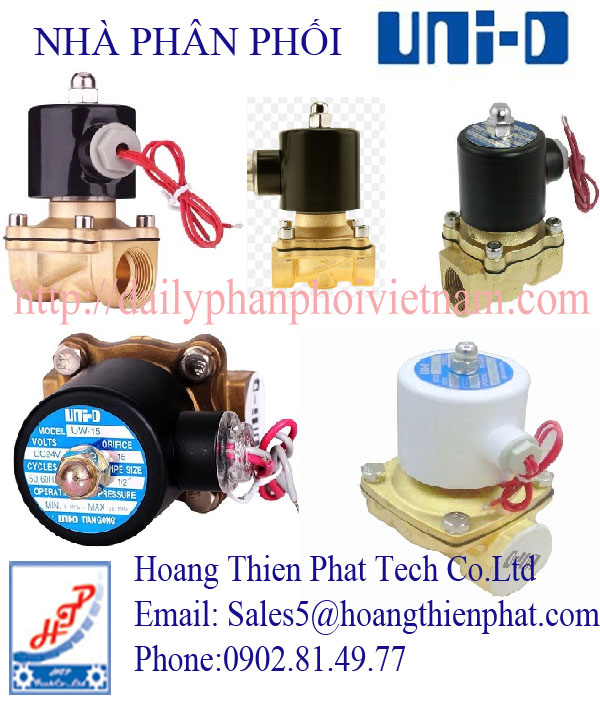Nhà cung cấp van điện từ UNI-D tại Việt Nam