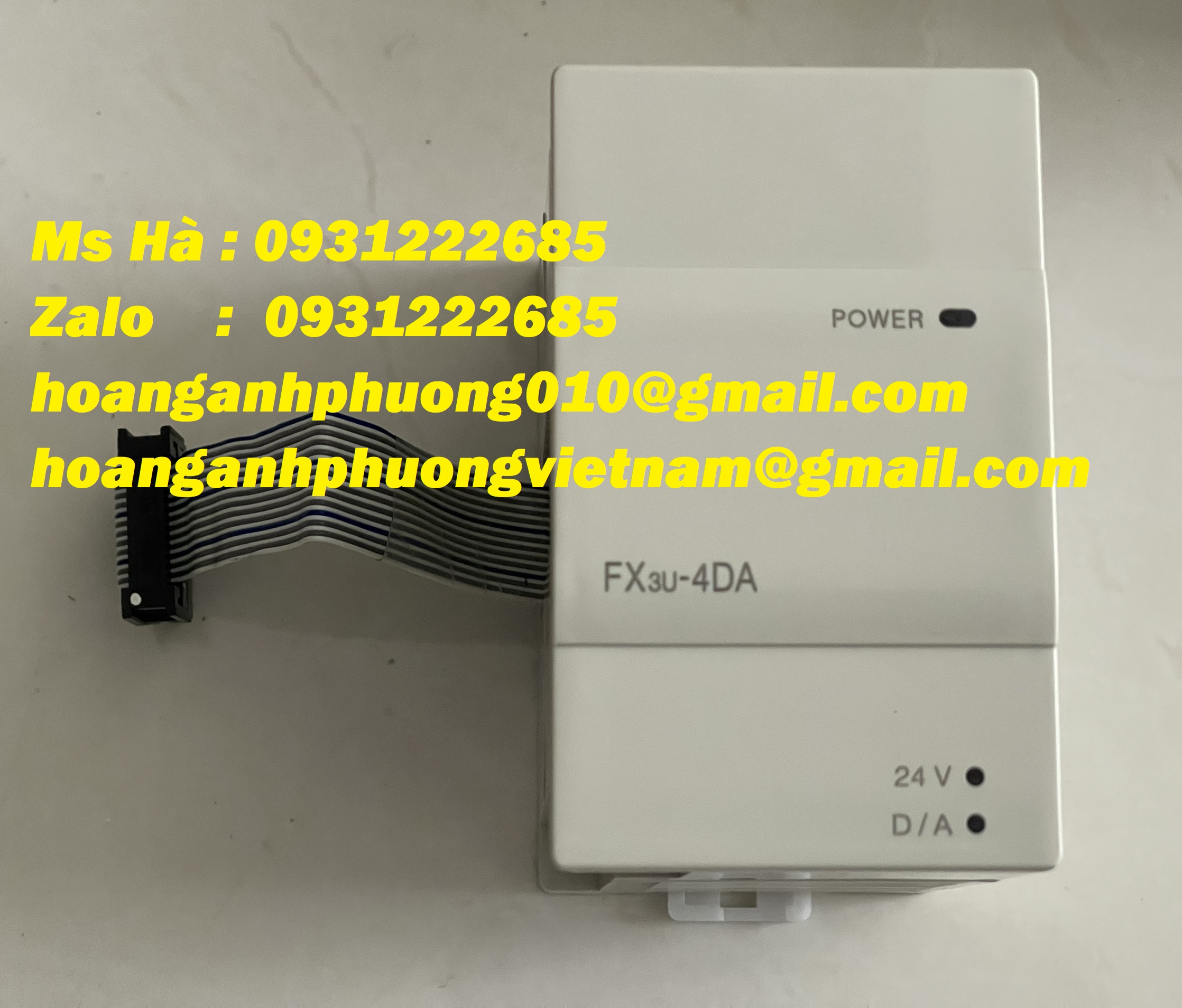 Mô đun analog giá siêu tốt dòng mitsubiahi FX3U-4DA