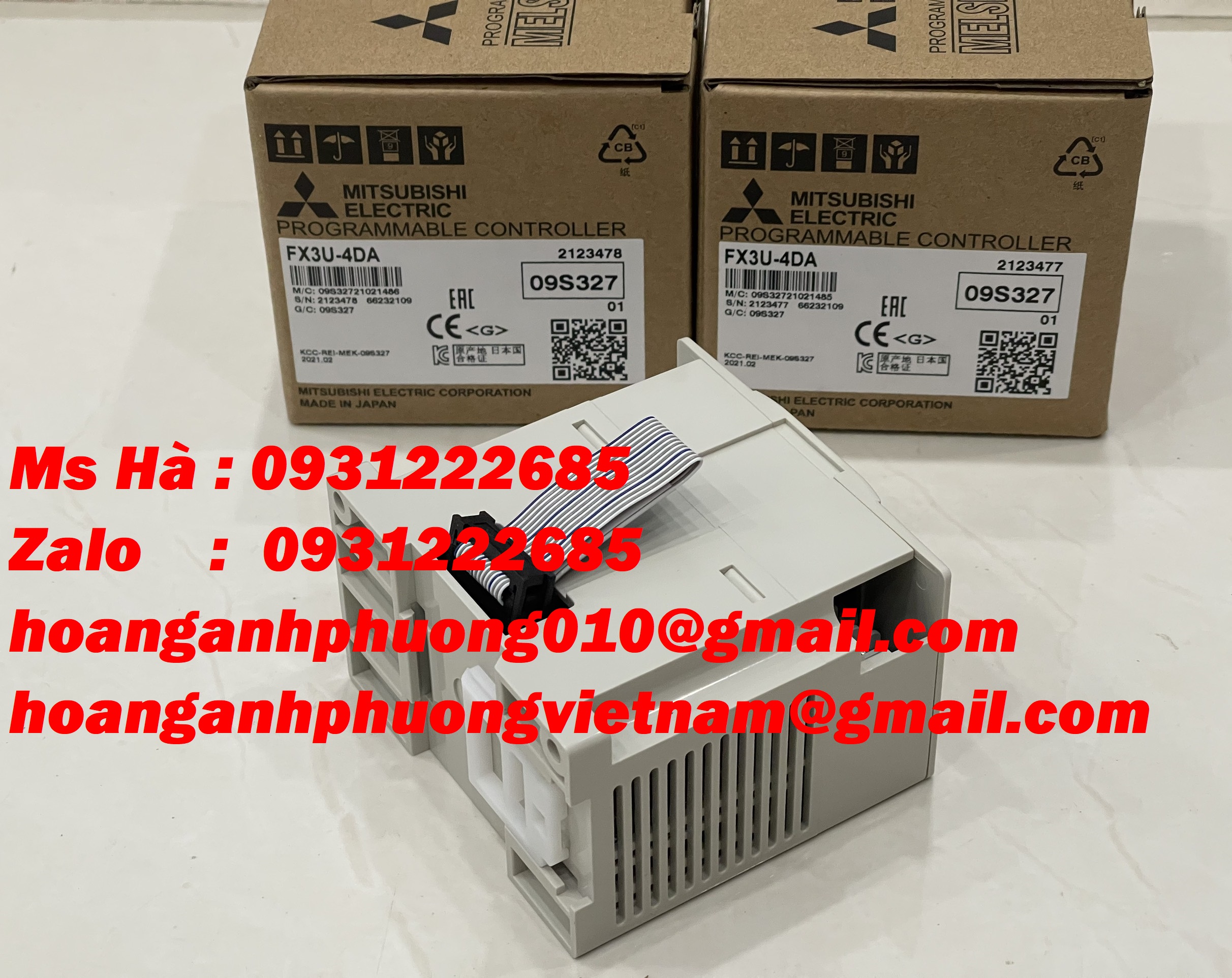 Mô đun analog giá siêu tốt dòng mitsubiahi FX3U-4DA