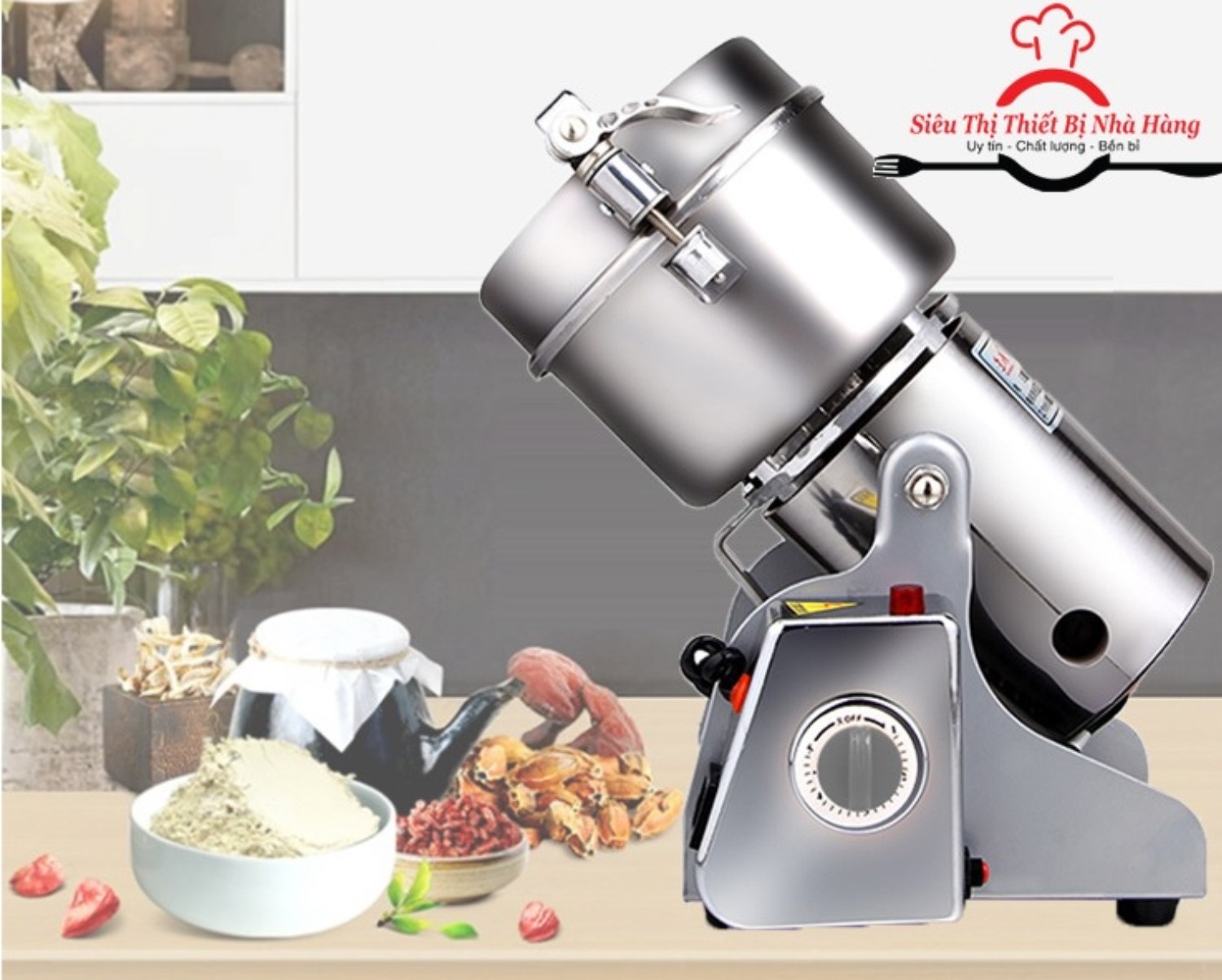 Máy xay dược liệu và gia vị - Nâu ăn thật dễ dàng