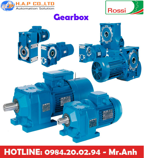 nhà phân phối hộp số Rossi tại việt nam, hộp số Rossi