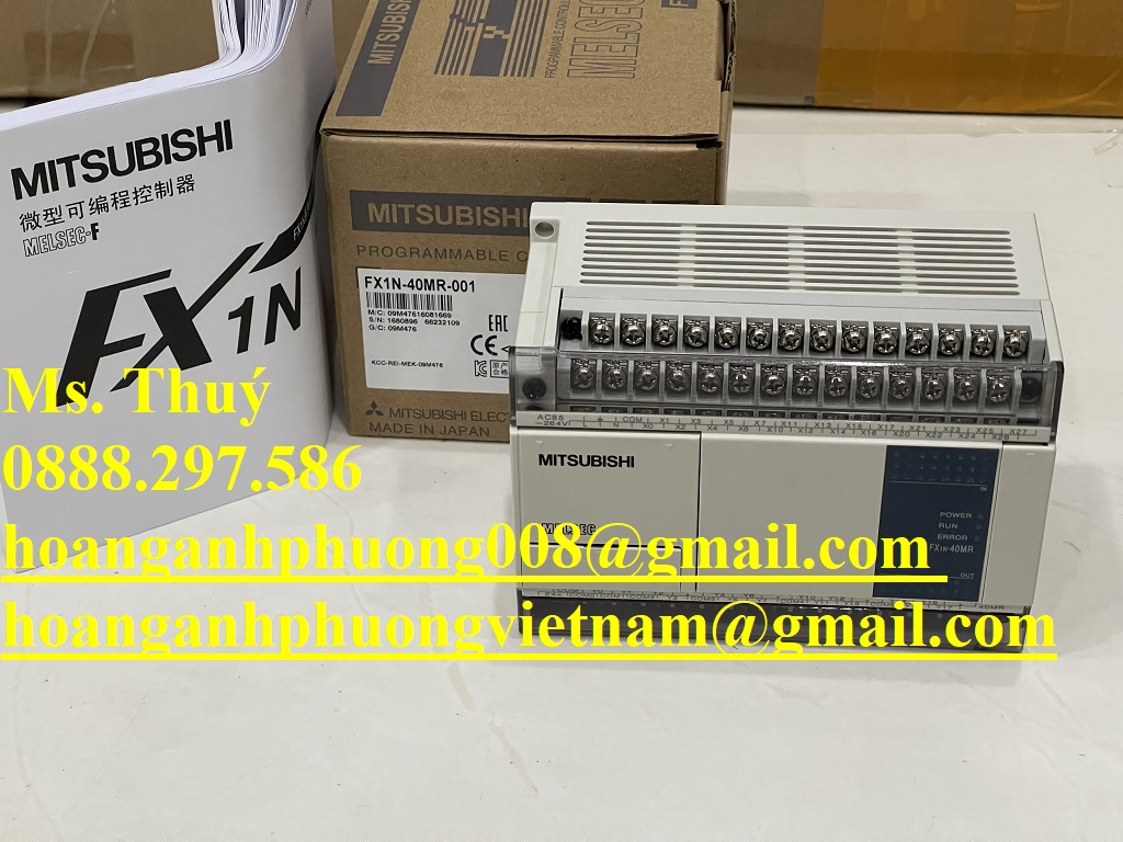 Mitsubishi FX1N-40MR-001 - Bộ lập trình mới 100% - BH 12 tháng