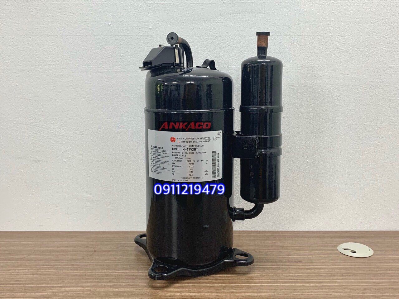 thay lốc máy sấy khí 3hp NH47VXBT tại TP.HCM
