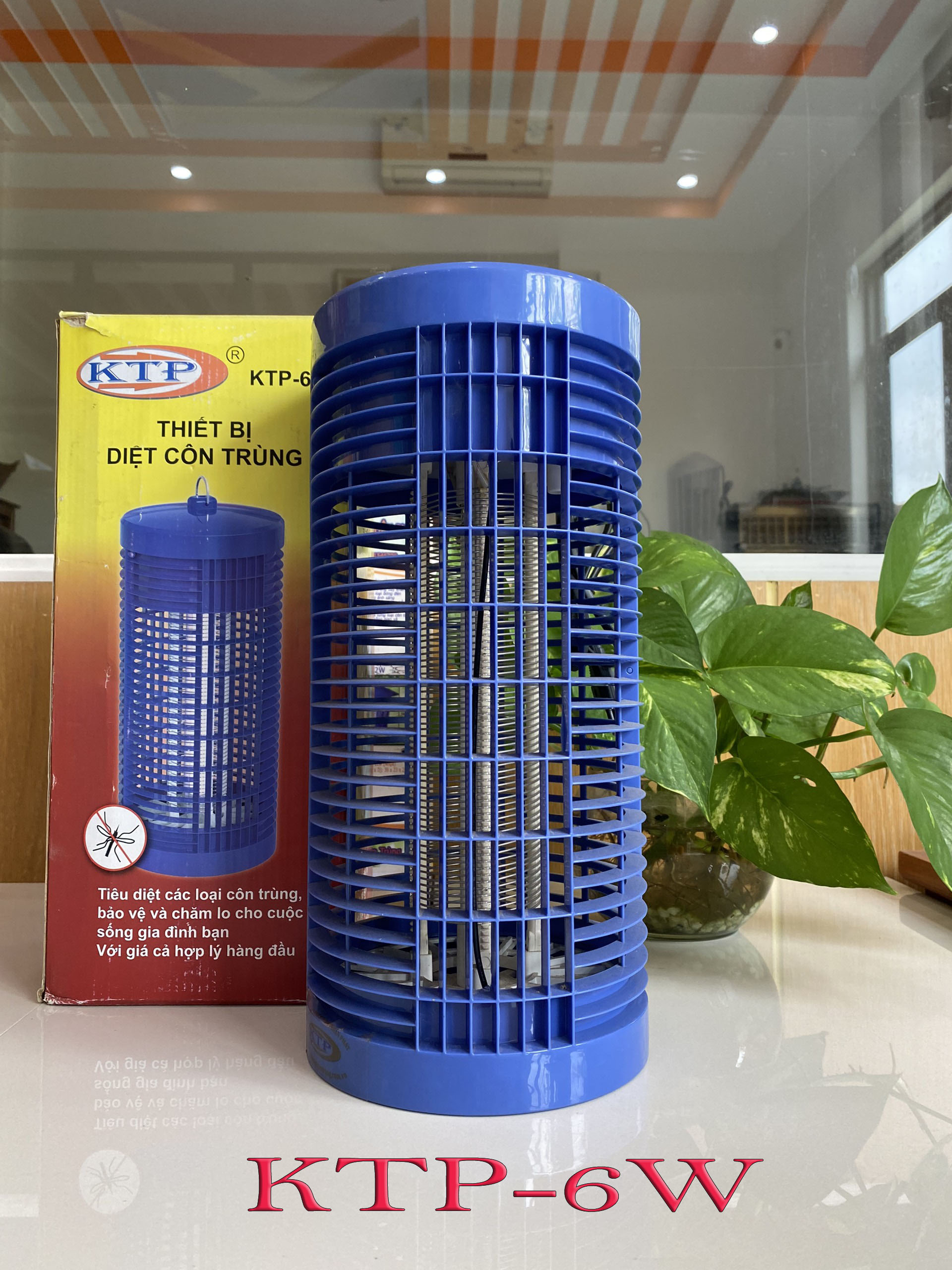 ĐÈN DIỆT RUỒI MUỖI CÔNG NGHỆ KTP VIỆT NAM KTP-6W