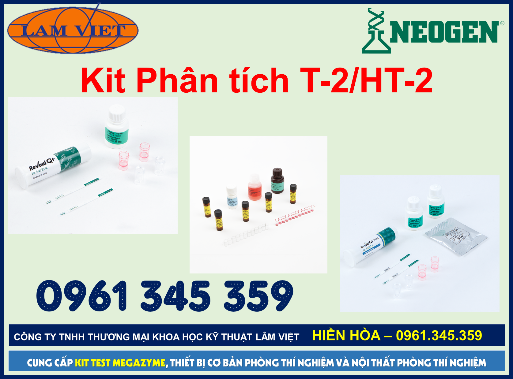Kit test phân tích độc tố OCHRATOXIN hãng Neogen