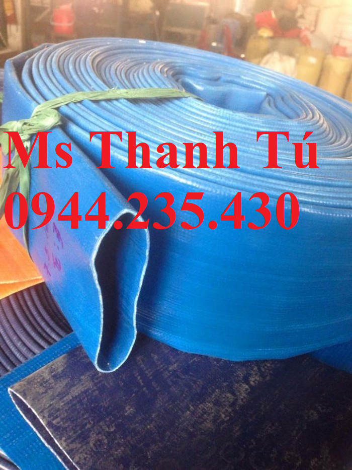 ỐNG BẠT BƠM NƯỚC, ỐNG BẠT CỐT DÙ ,ỐNG BẠT PVC DÙNG TẢI SỎI TẢI NƯỚC