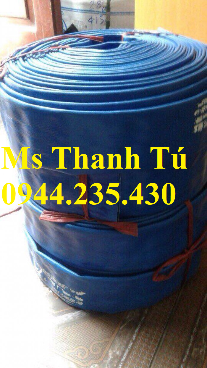 ỐNG BẠT BƠM NƯỚC, ỐNG BẠT CỐT DÙ ,ỐNG BẠT PVC DÙNG TẢI SỎI TẢI NƯỚC