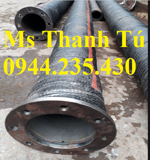 Tổng kho cao su lõi thép D 90,100,..,150,200 Dùng để hút cát dẫn nước