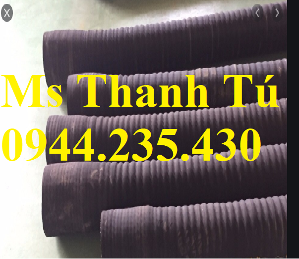 Tổng kho cao su lõi thép D 90,100,..,150,200 Dùng để hút cát dẫn nước