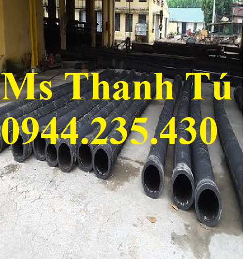 Tổng kho cao su lõi thép D 90,100,..,150,200 Dùng để hút cát dẫn nước