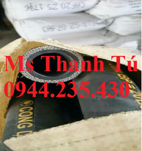 Ống cao su bố vải phi 34 luôn có sẵn ở kho
