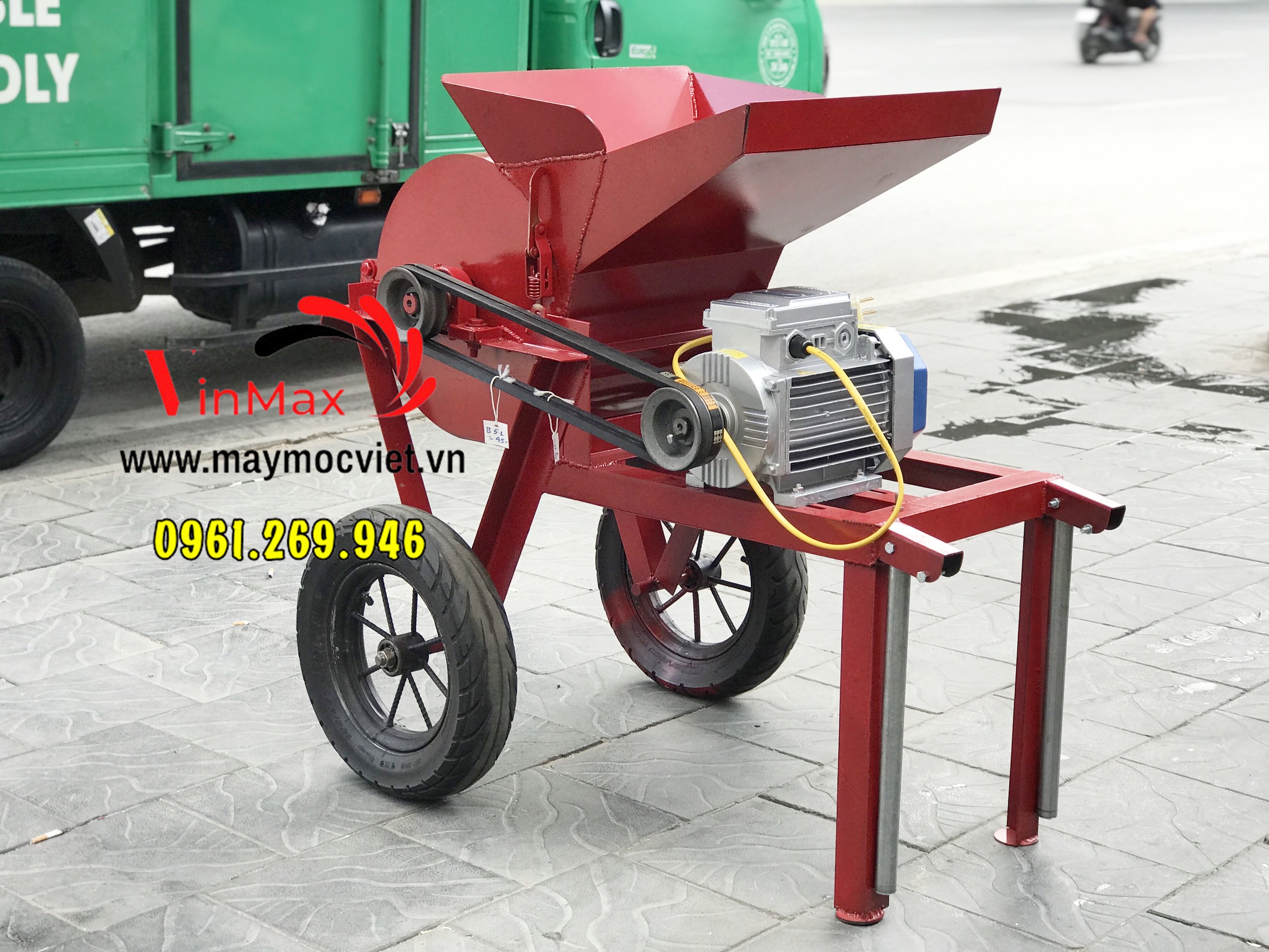 Máy nghiền đất đóng bầu cây cho vườn ươm Vinmax VMND26
