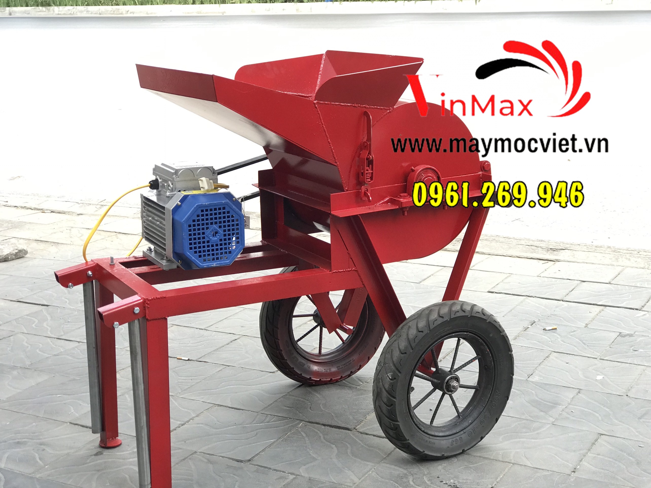 Máy nghiền đất đóng bầu cây cho vườn ươm Vinmax VMND26