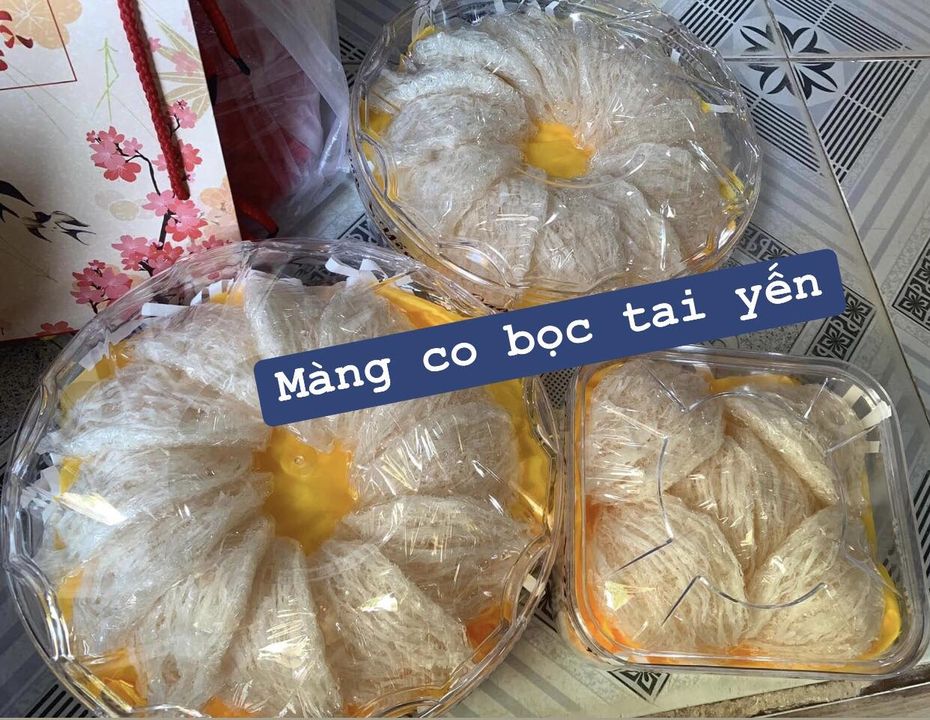 Màng co POF bọc tai yến, tổ yến giá rẻ - cắt sẵn