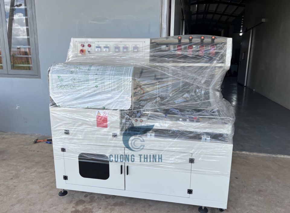 Bộ máy bọc màng co POF tự động 450L - 4020L