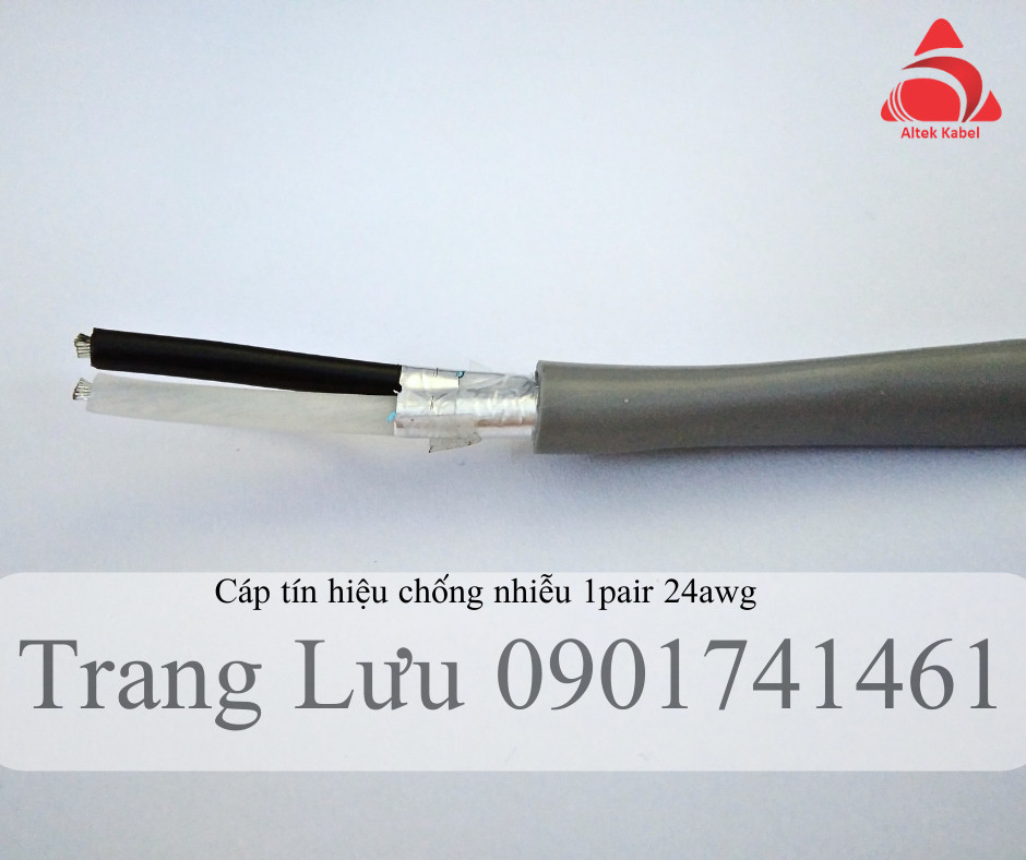 Cáp tín hiệu chống nhiễu 1 pair, 2 pair, 3 pair, 4 pair