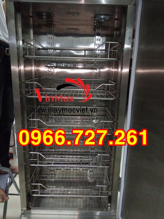 Máy sấy bát đĩa, tiệt trùng bát đĩa 280L công suất 600W cảm ứng từ