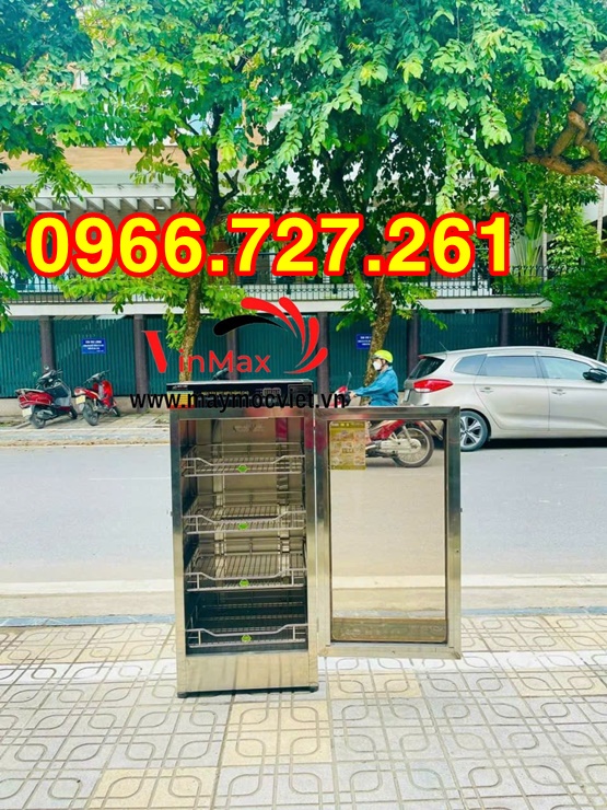 Máy sấy bát đĩa, tiệt trùng bát đĩa 280L công suất 600W cảm ứng từ