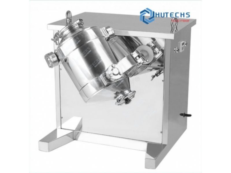 Máy đóng gói chữ bột khô chữ V, 3D, nằm ngang 1-1000kg