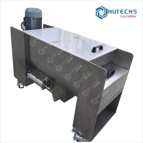Máy đóng gói chữ bột khô chữ V, 3D, nằm ngang 1-1000kg