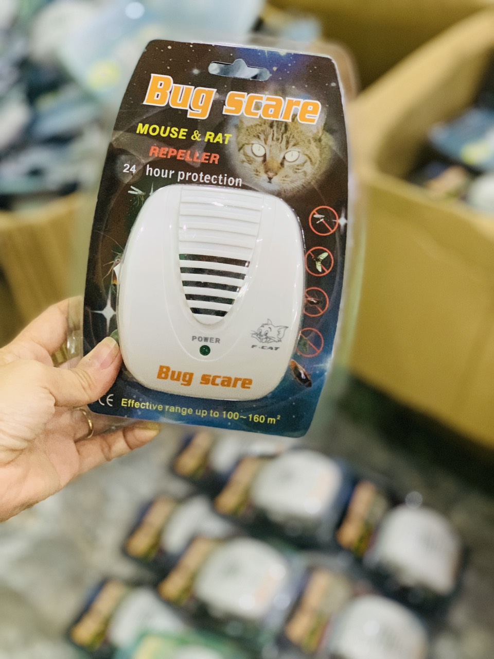 Máy đuổi chuột Trung Quốc đuổi chuột bằng sóng âm