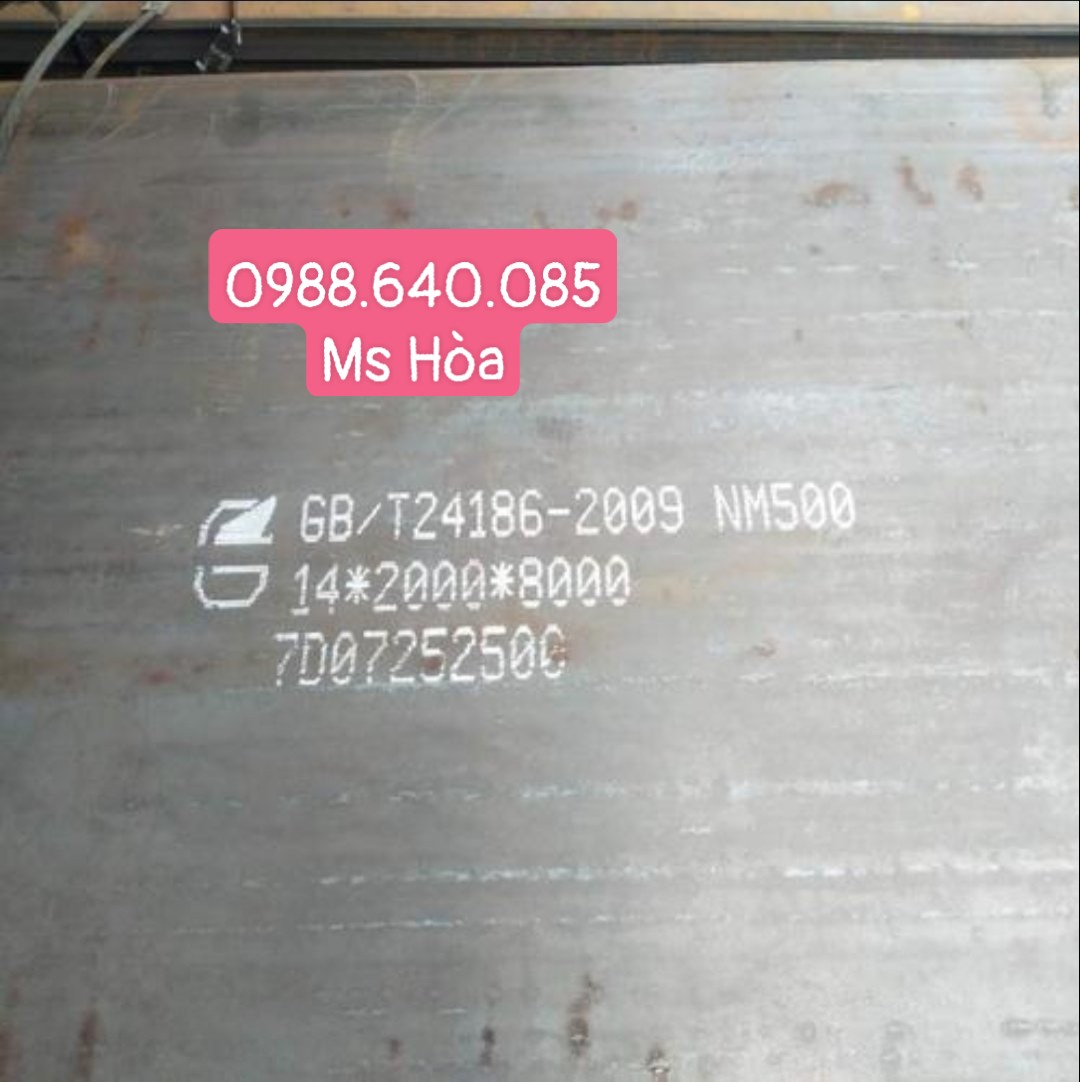 THÉP TẤM CHỊU MÀI MÒN NM500/ NM450/ NM400