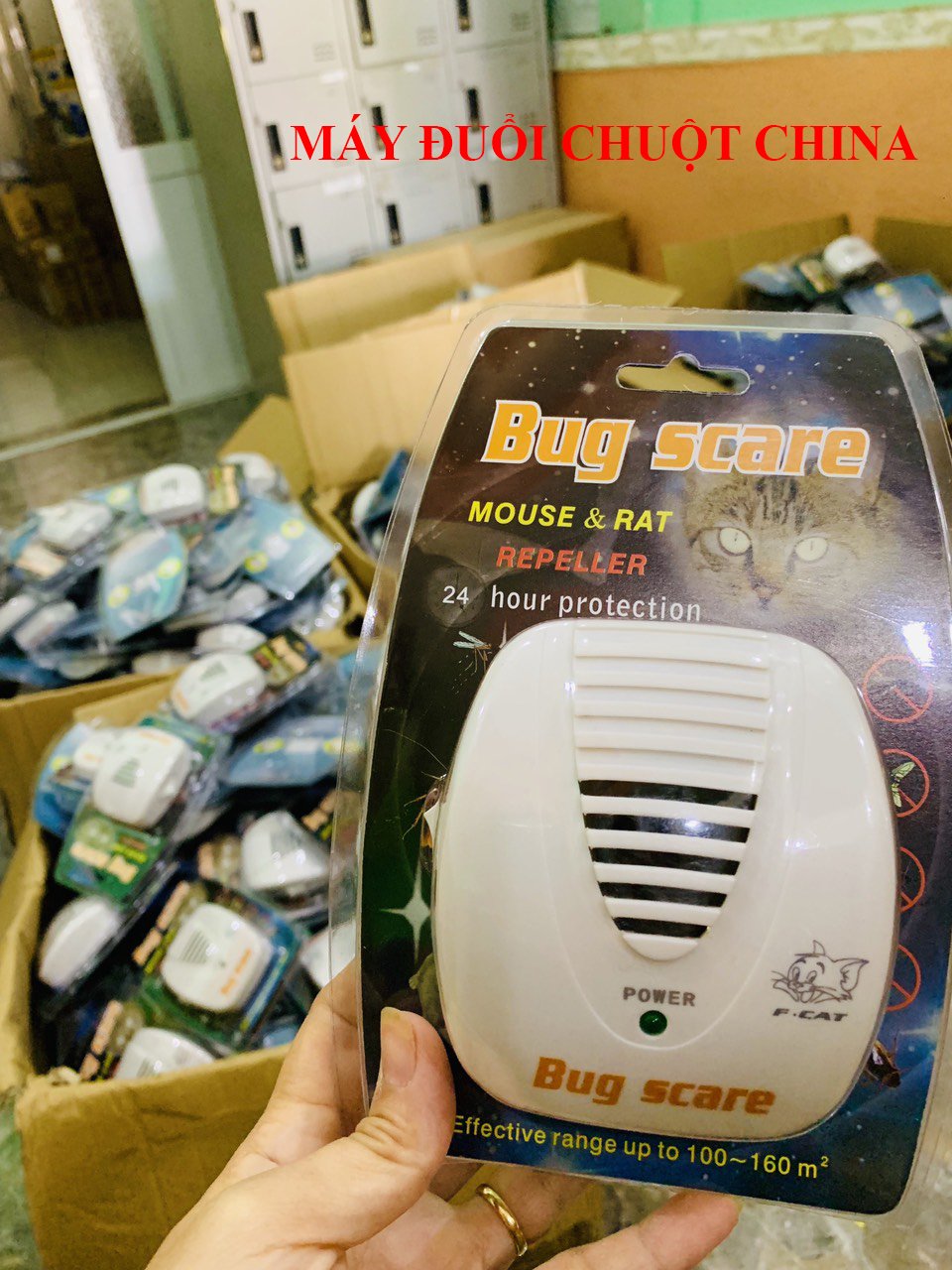 Máy đuổi chuột xuất xứ China Phạm vi 160m2